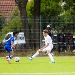Janive Solomon (LTS Bremerhaven) im Zweikampf

Bremen-Liga Spiel Habenhauser FV gegen LTS Bremerhaven