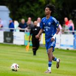 Janive Solomon (LTS Bremerhaven)

Bremen-Liga Spiel LTS Bremerhaven gegen SV Werder Bremen III