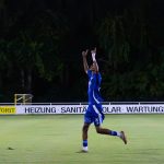 Janive Solomon (LTS Bremerhaven) jubelt nach seinem Tor

Bremen-Liga Spiel LTS Bremerhaven gegen SV Werder Bremen III