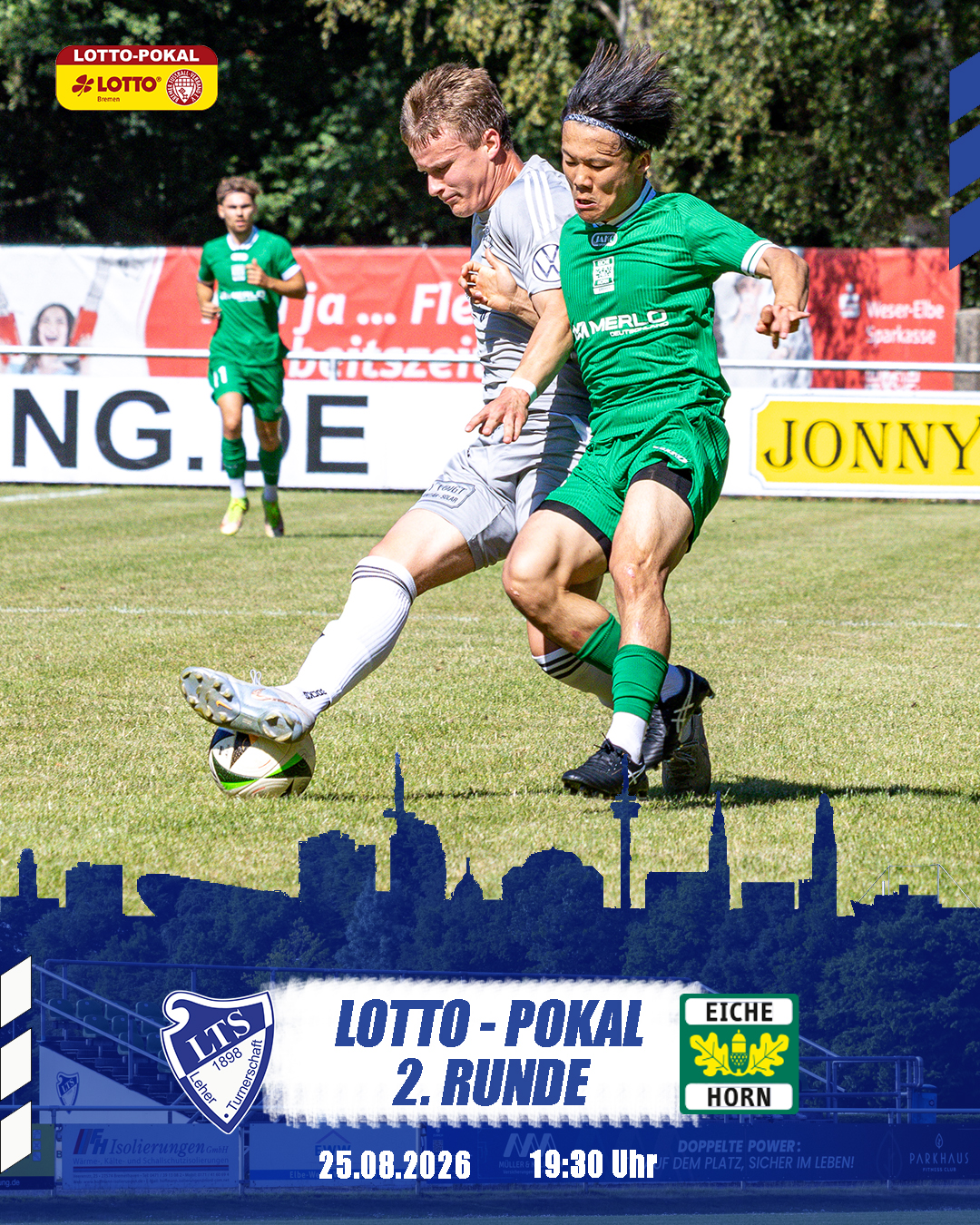 Mehr über den Artikel erfahren 2. Runde Lotto-Pokal
